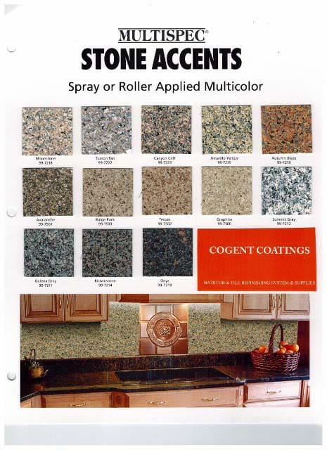 multispec stone accents color chart
